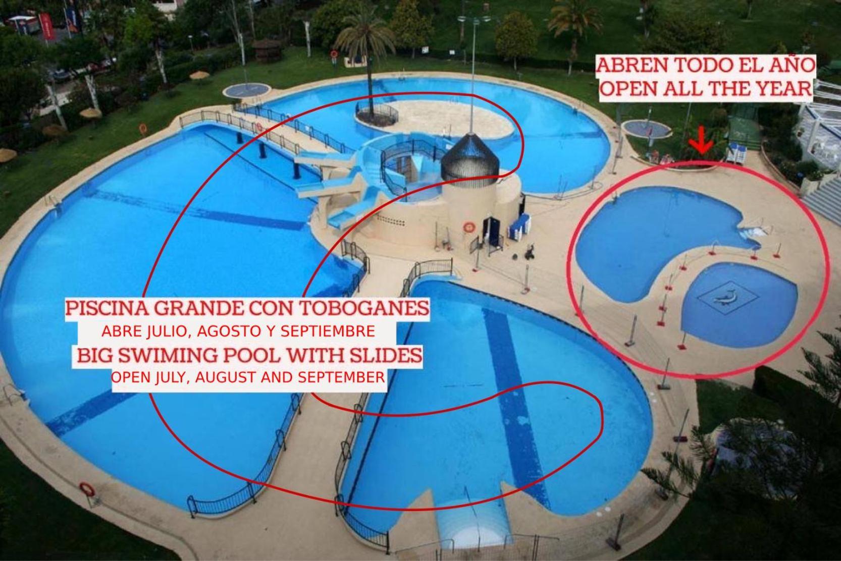 Apart With Swimming Pool Open All Year Benalmadena Benalmádena Exterior foto